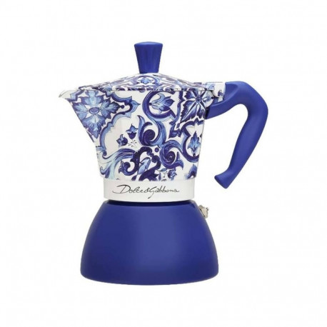 Itaalia Kohvikann Bialetti D&G BLU MEDI 6T Sinine Alumiinium 6 Tassid