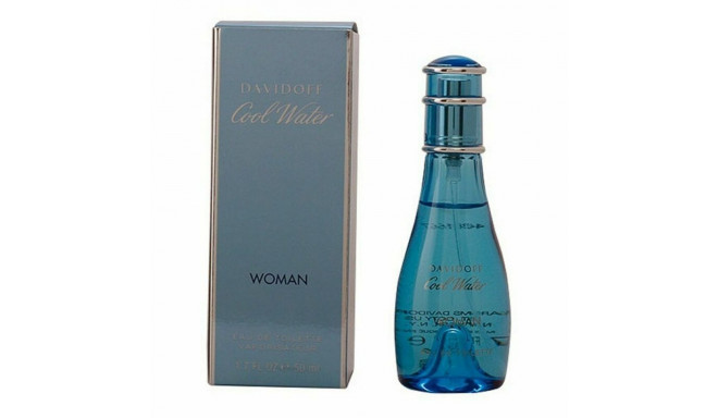 Naiste parfümeeria Davidoff Cool Water Woman EDT 50 ml (1 Ühikut)