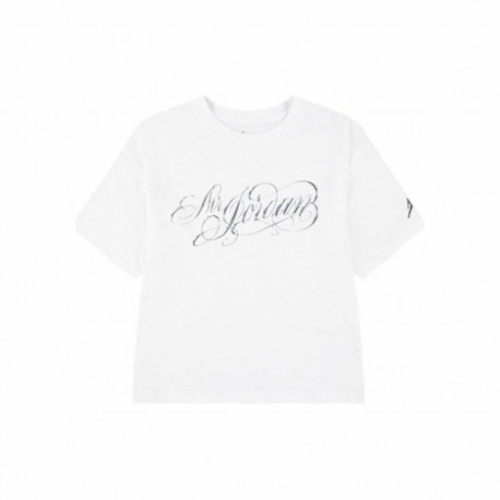 Child's Short Sleeve T-Shirt Jordan Jordan Air Ss Gfx White - 13-15 Years