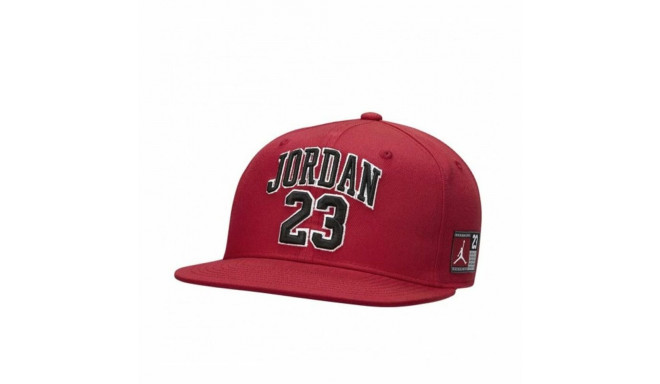 Child Cap Jordan Jan Jersey Flatbrim Red