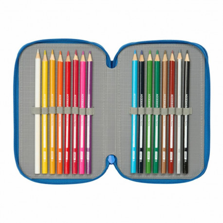 Reisikott Superman Sinine 12,5 x 19,5 x 5,5 cm 37 Tükid, osad