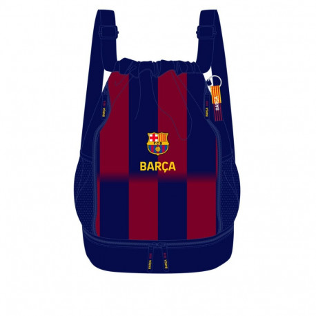 Kooliseljakott F.C. Barcelona Sinine Kastanpruun 35 x 40 x 1 cm