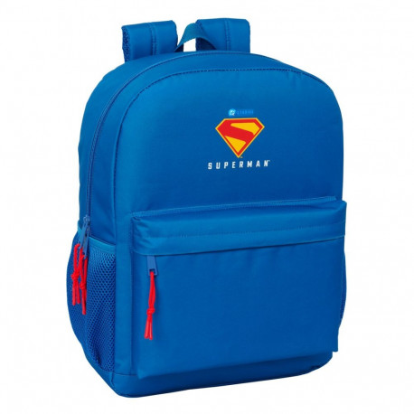 School Bag Superman Blue