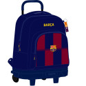 Kooliseljakott F.C. Barcelona Sinine Kastanpruun 33 x 45 x 22 cm