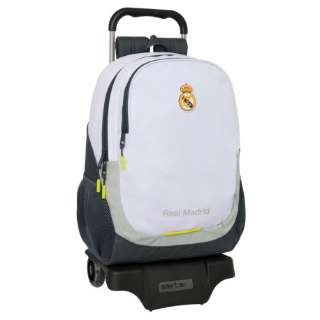 Kooliseljakott Real Madrid C.F. Valge 32 x 44 x 16 cm