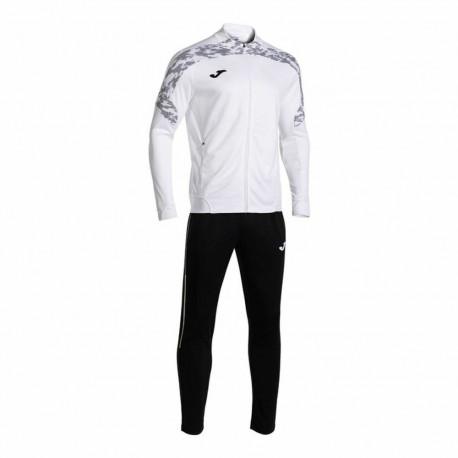 Children’s Tracksuit Joma Sport Championship Viii White Black - 4XL