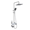 Shower Column Fontastock Silver Stainless steel ABS Plastic Chromed