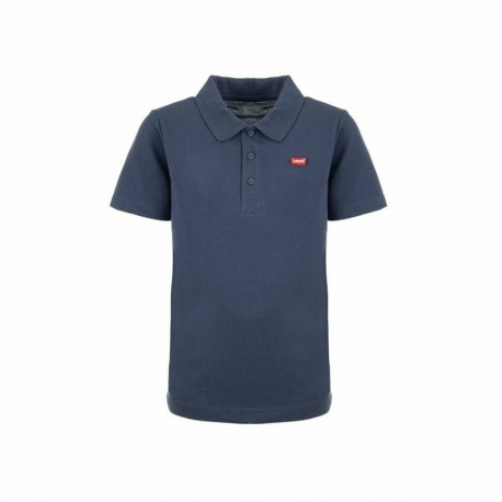 Children’s Short Sleeve Polo Shirt Levi's Lvb Back Neck Tape Blue - 16 Years