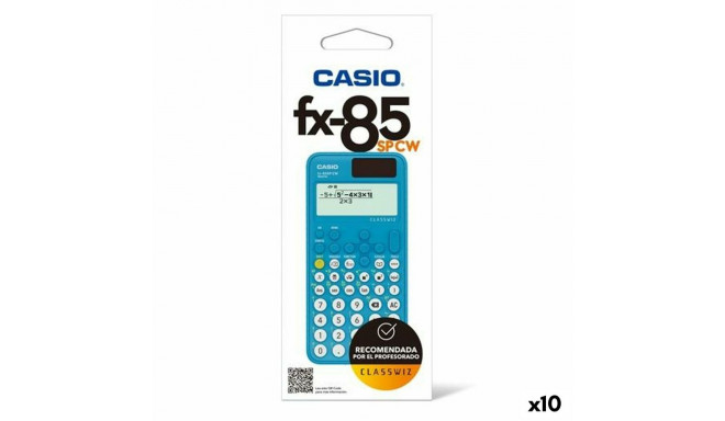 Teaduskalkulaator Casio FX-85SPCW Sinine (10 Ühikut)
