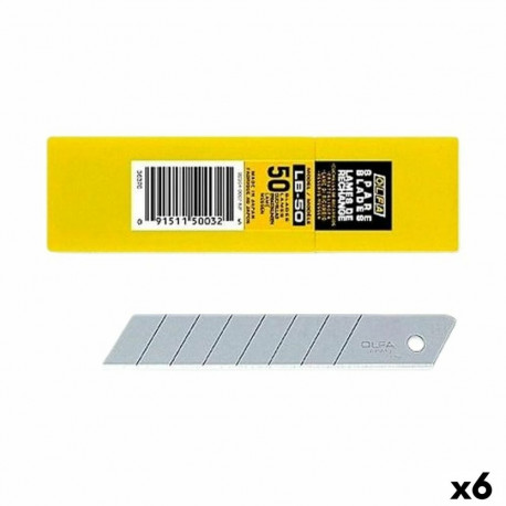 Lõiketera Olfa 100 x 18 mm 6 Ühikut