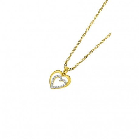 Ladies' Pendant Lotus IC00176/43 Golden