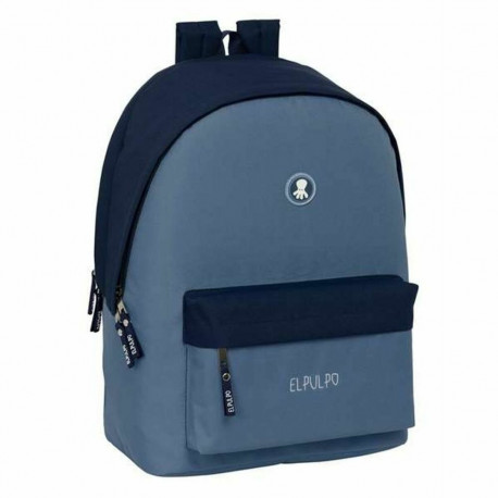 School Bag El Pulpo   Blue Navy Blue 31 x 44 x 18 cm