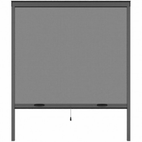 Mosquito net Moustikit Grey Aluminium Windows 125 x 145 cm