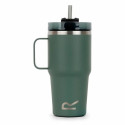 Cup with Straw Regatta Thermo Insulated Mug 600 ml Green Stainless steel Cup with Straw Regatta Thermo Insulated Mug 600 ml Green Stainless steel