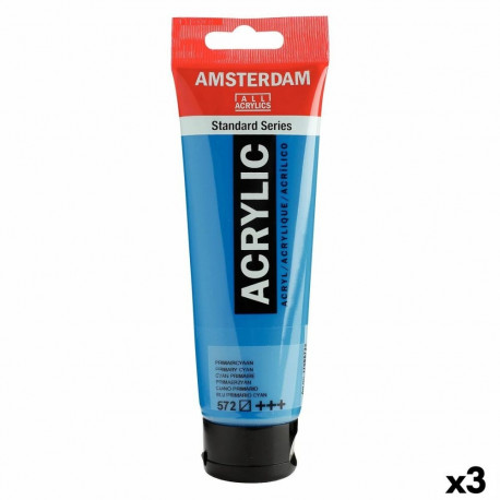 Akrüülvärv Talens Amsterdam Fuksiinpunane 120 ml (3 Ühikut)