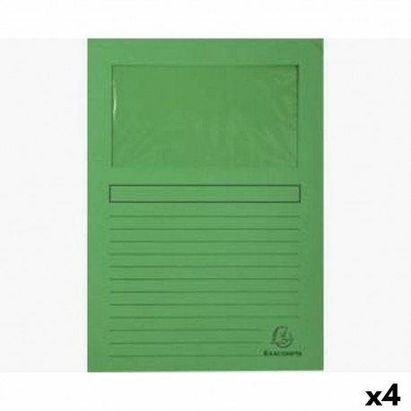 Alamkataloogide komplekt Exacompta A4 100 Tükid, osad (4 Ühikut)