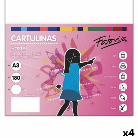 Kartong Fabrisa Valge (4 Ühikut)
