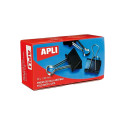 Clamps Apli Black Silver 51 mm (36 Units)