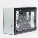 ATX Semi-tower Korpus Zalman M2 MINI-SILVER Must Hõbedane