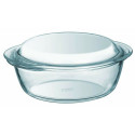 Casserole with lid Pyrex Essentials Transparent 32 L