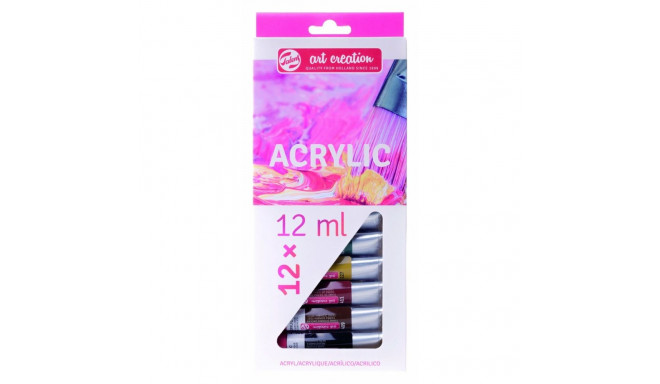 Acrylic Paint Set Talens Multicolour 12 ml 12 Pieces
