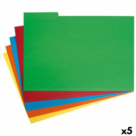 Alamkataloogide komplekt Grafoplas Kollane A4 50 Tükid, osad (5 Ühikut)