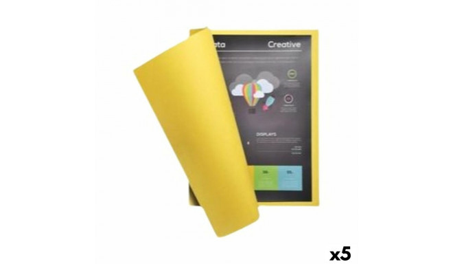 Alamkataloogide komplekt Exacompta ROCK Kollane A4 100 Tükid, osad (5 Ühikut)