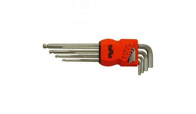 Kuuskantvõtmed ATM 1,5 - 10 mm Kuusnurkne Kuuskantvõtmed Eriti pikk 9 Tükid, osad (9 Ühikut)