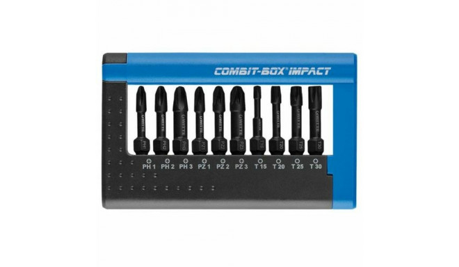 Bit set WITTE COMBIT-BOX PH1 PH2 PZ1 PZ2 TX PH3 PZ3 10 Pieces (10 Units)
