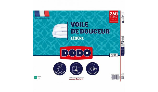 Duvet DODO VOILE DE DOUCEUR White 100 g/m² 240 x 260 cm