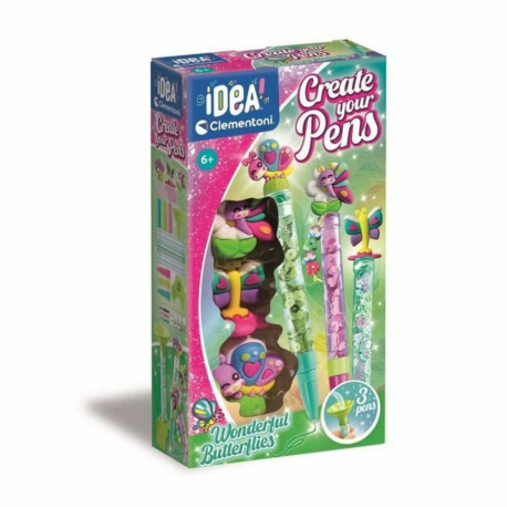 Craft Game Clementoni CReate you Pens Wonderful Butterflies