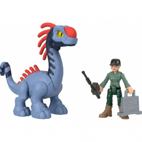 Playset Imaginext Jurassic World Multicolour 10 Pieces