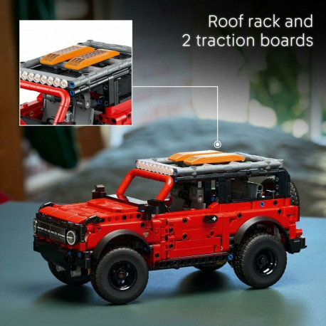 Konstruktsioon komplekt Lego 42213 Ford Bronco SUV 943 Tükid, osad