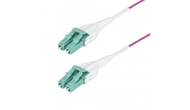Kategooria 6 FTP RJ45 Konnektor Startech OM4RLCLC2M Lilla 2 m