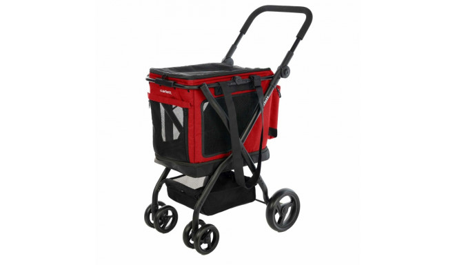 Shopping cart Carlett CUBE P RUBY Red