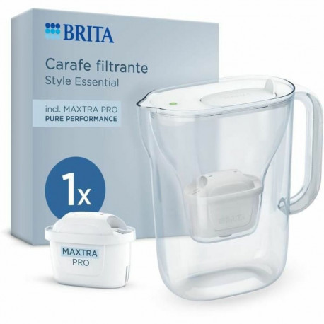 Kruus-filter Brita Style Essential Valge Läbipaistev 2,4 L