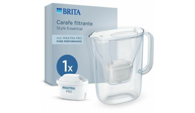 Kruus-filter Brita Style Essential Valge Läbipaistev 2,4 L