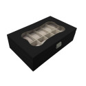 Karp kellade jaoks Versa Must Polüuretaan Paber Peegel Puit MDF 20 x 8,5 x 32,5 cm