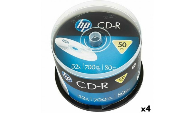 CD-R HP 700 MB 52x (4 Ühikut)