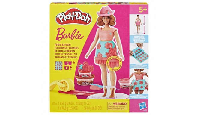 Modelling Clay Game Play-Doh Florals & Fringe Multicolour