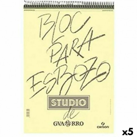 Joonistusplokk Canson A5 50 Lehed (5 Ühikut)