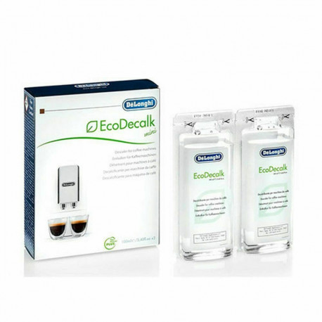 Decalcifier DeLonghi EcoDecalk 2x100ml 2 x 100 ml Limescale Remover for Coffee-maker