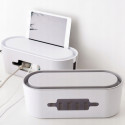 Cable organizer AG381F, white