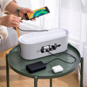Cable organizer AG381F, white