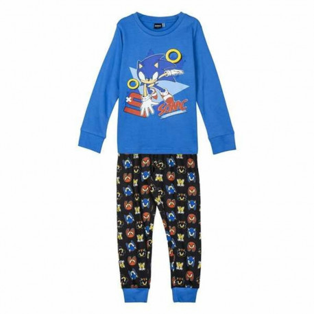 Children's Pyjama Sonic Blue - 5 Years