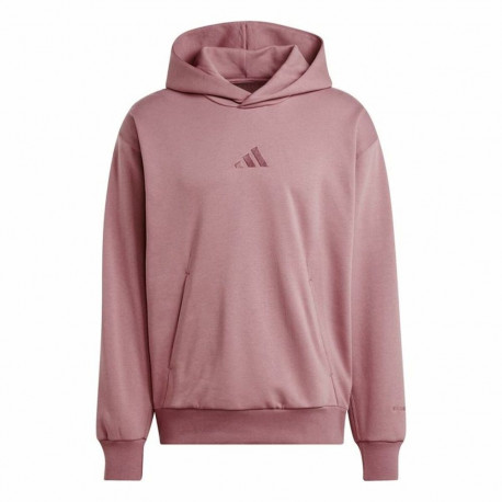 Dressipluus kapuutsiga, meeste Adidas All Szn Fleece Hoodie Roosa - L
