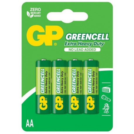 GP battery Greencell AA R6 1.5V 4pcs