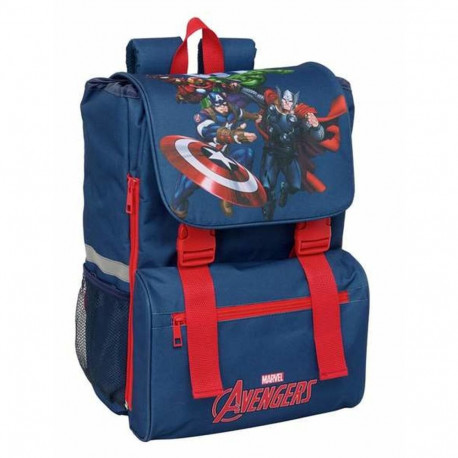 School Bag The Avengers Navy Blue 18,5 x 41 x 15 cm