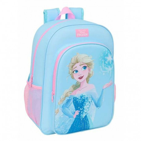School Bag Frozen Blue Pink 33 x 42 x 14 cm
