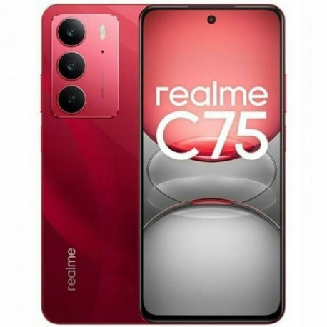Nutitelefonid Realme C75 8-256 RD Octa Core 8 GB RAM 256 GB Punane 6,72"